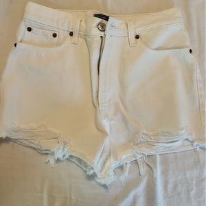 Abercrombie jean shorts